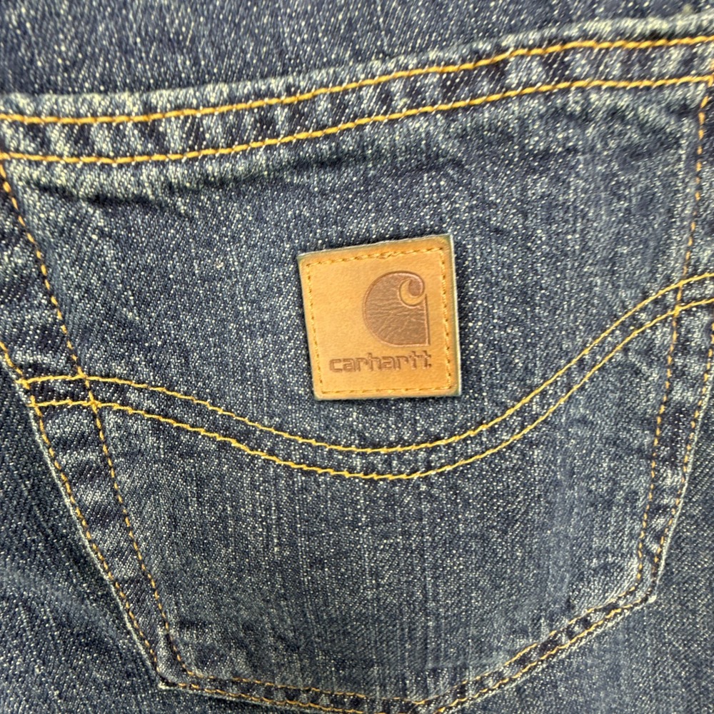 Carhartt Relaxed Fit Tipton Five Pocket Denim Jean Short 33 Classic Wash NWT NOS - Picture 8 of 10